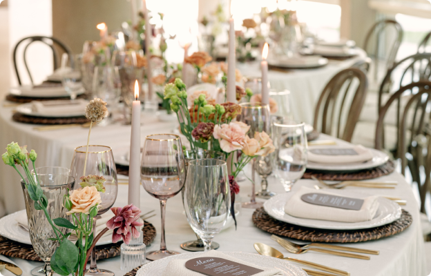 Wedding catering services and event management at cultural centers by Culinaire International